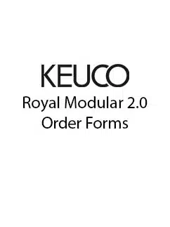 KEUCO Royal Modular 2.0 Order Forms